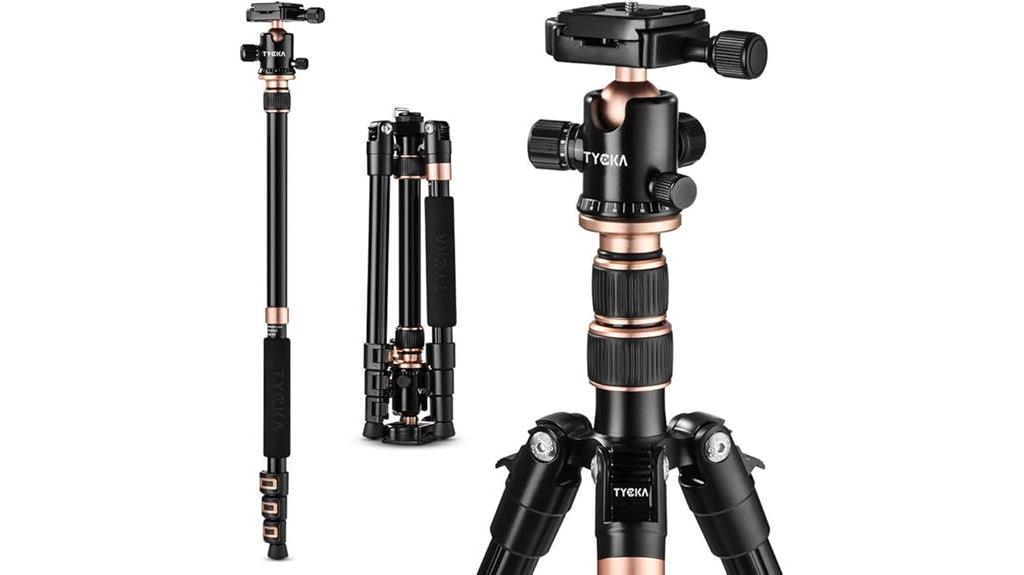 aluminum tripod with ballhead