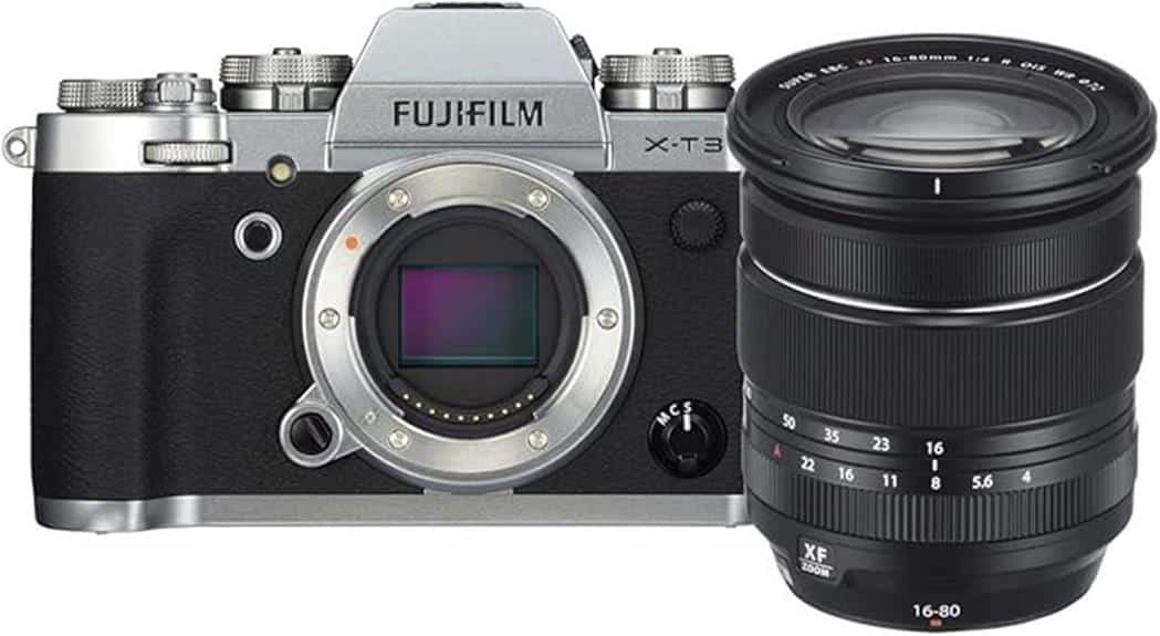 fujifilm camera with lens