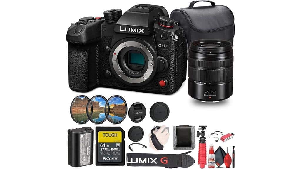 high end mirrorless camera bundle