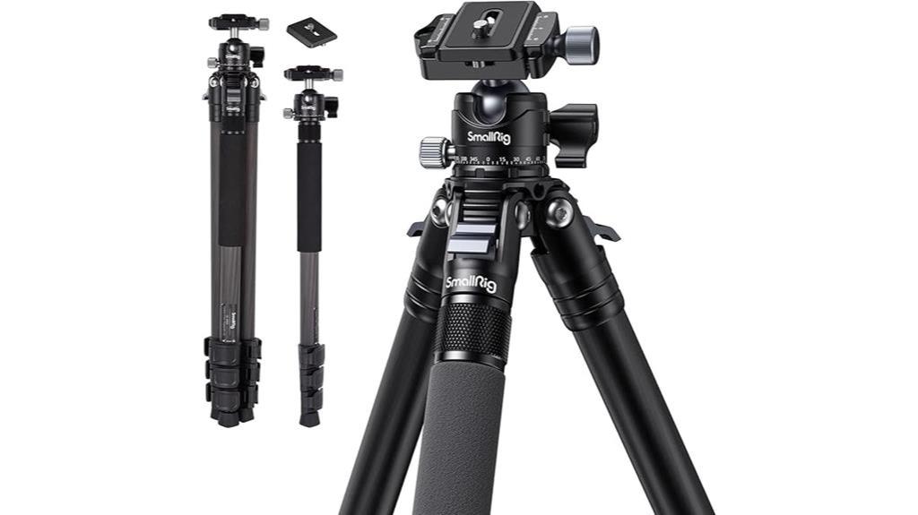 lightweight carbon fiber tripod