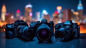 low light mirrorless cameras