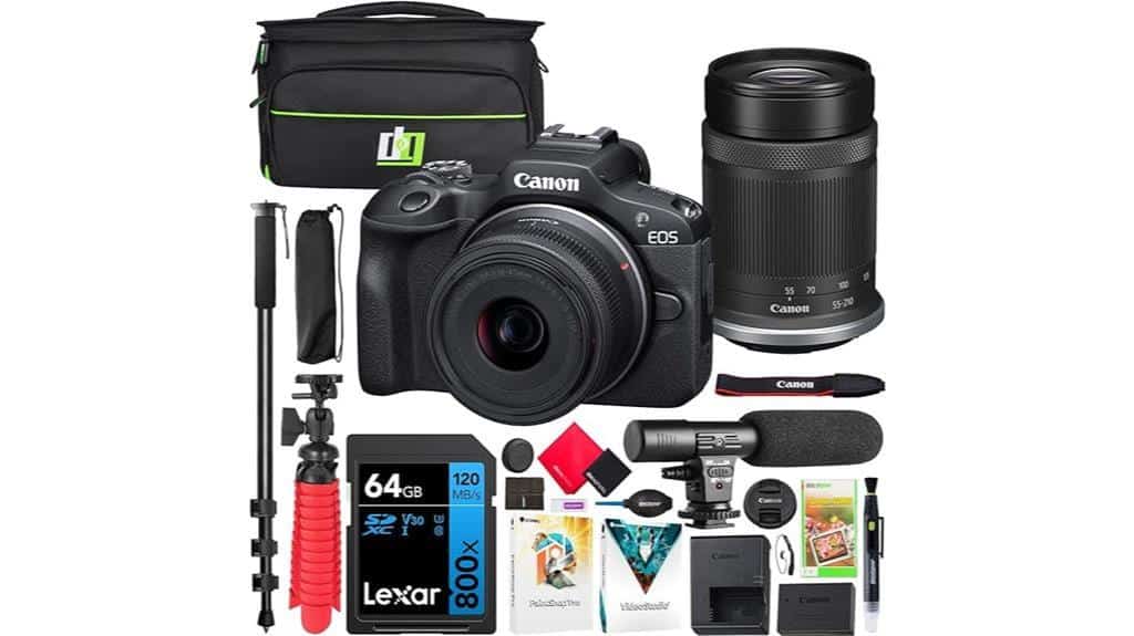 mirrorless camera kit bundle