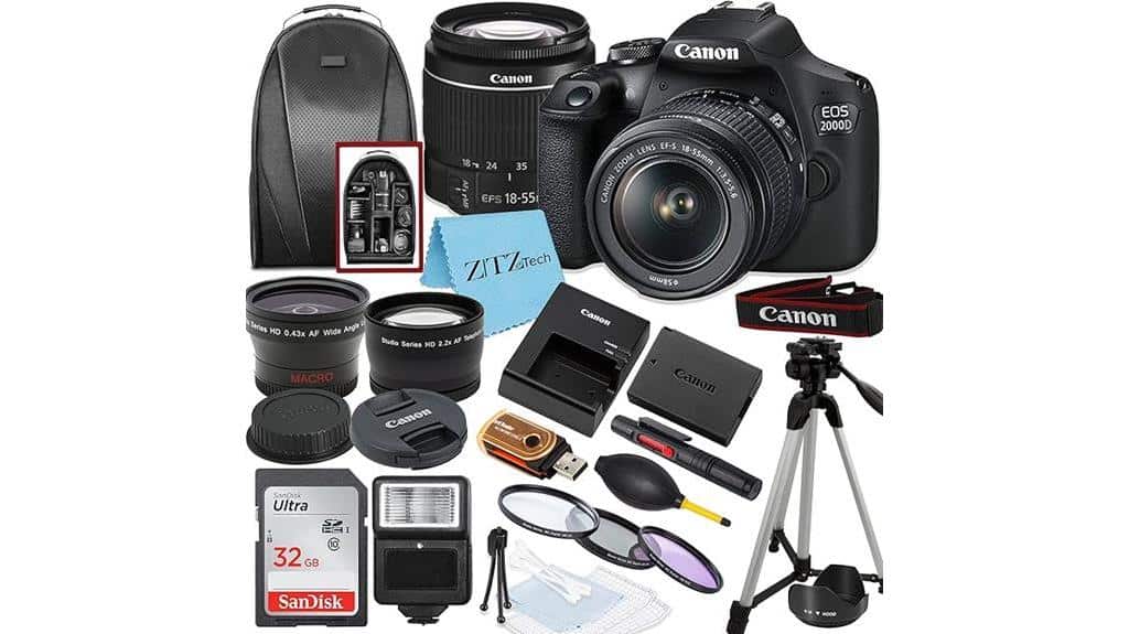 renewed dslr camera bundle