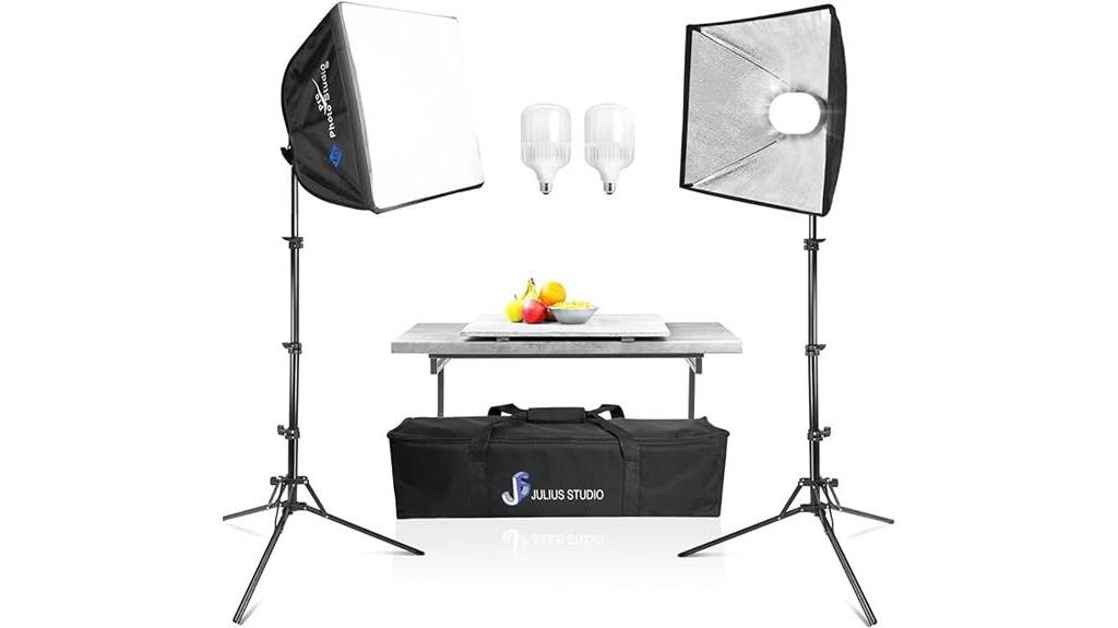 softbox led lighting kit