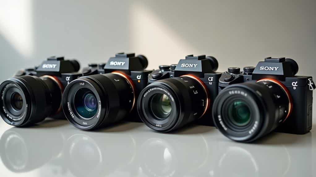 sony mirrorless camera options