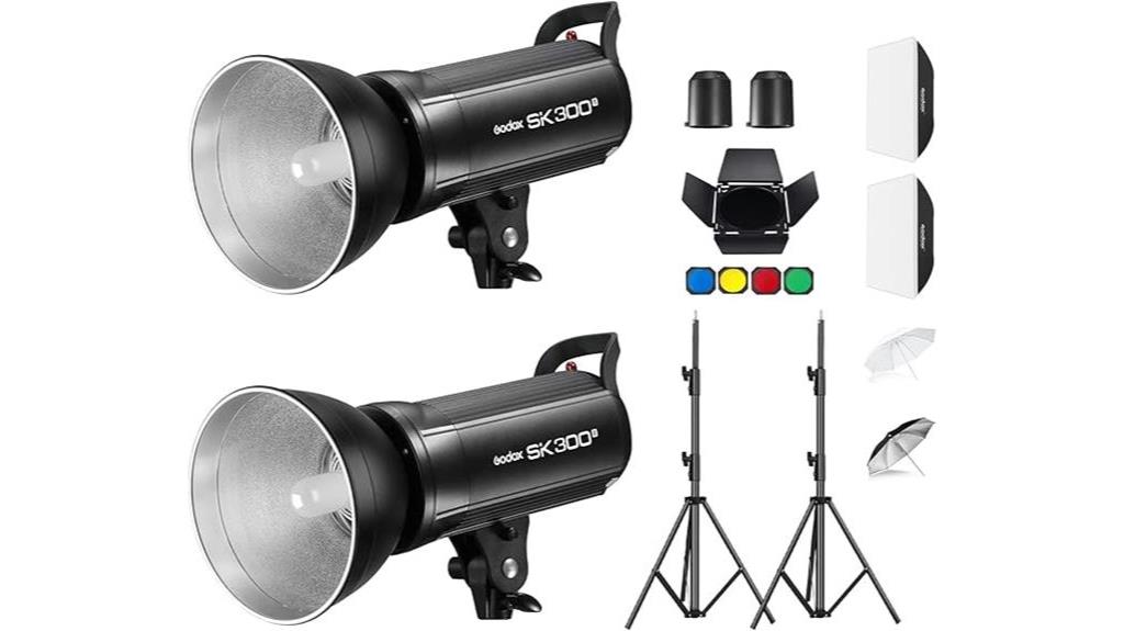 studio flash strobe kit