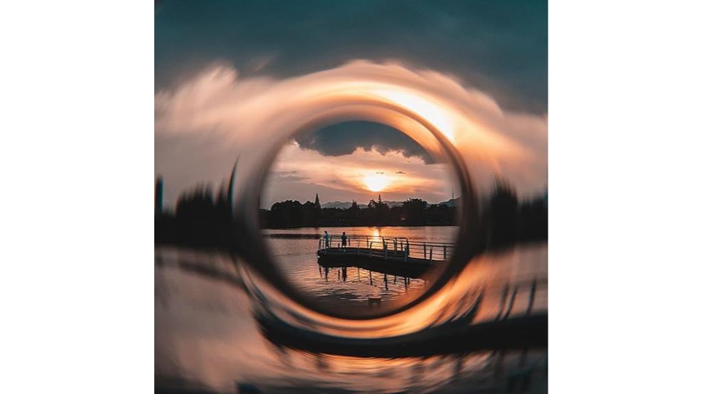 whirlpool lens filter effect