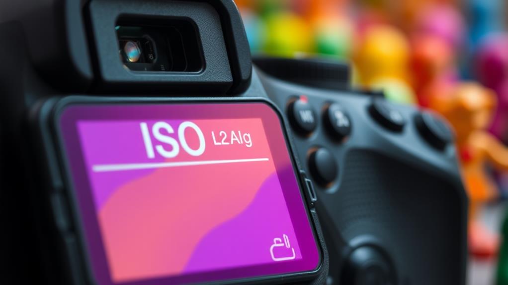 adjusting iso camera settings