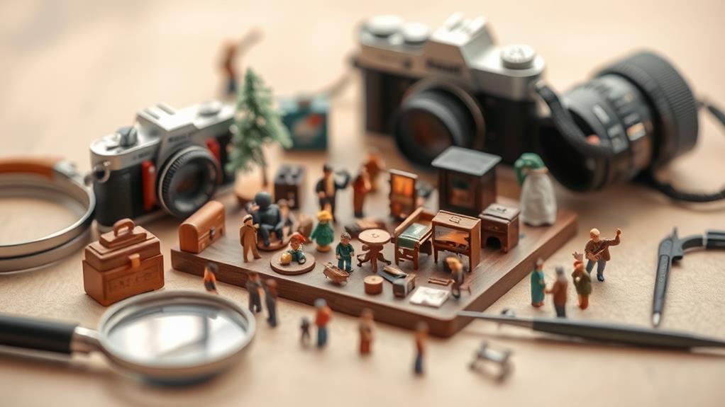 miniature photo editing tips