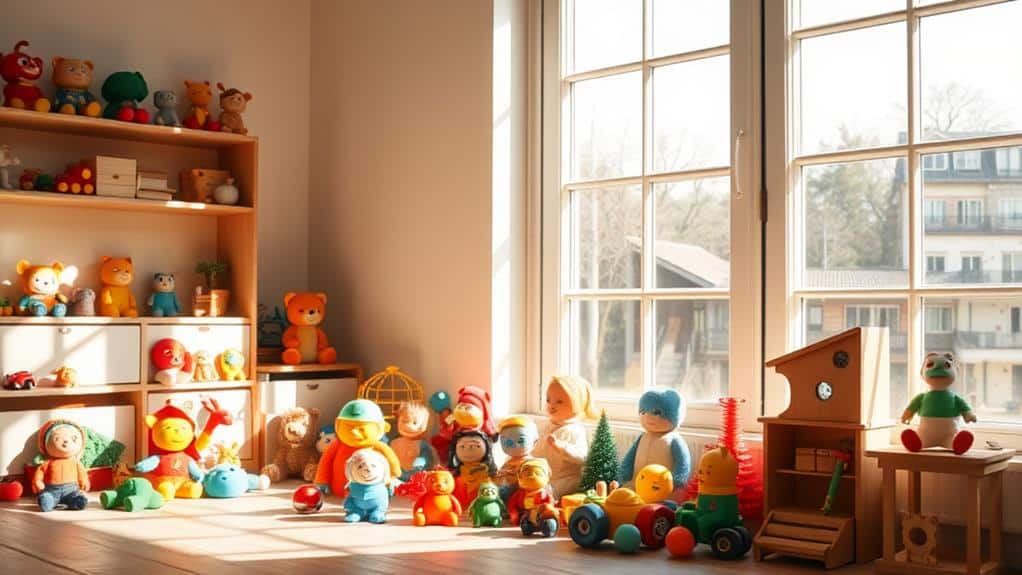 natural light enhances toy photography