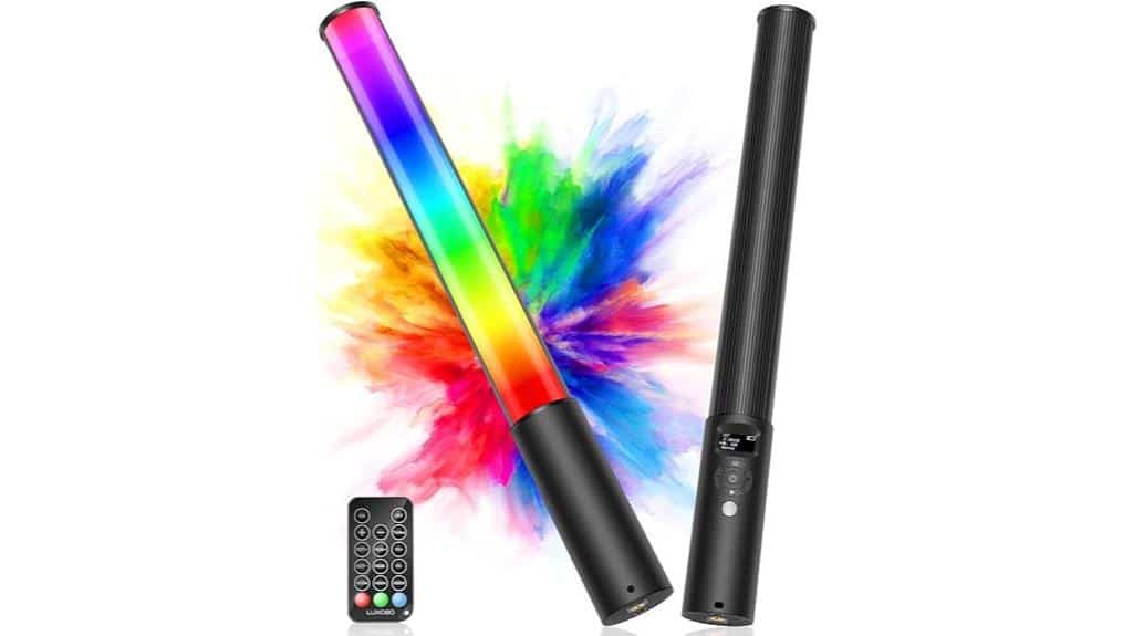 remote controlled rgb light wand