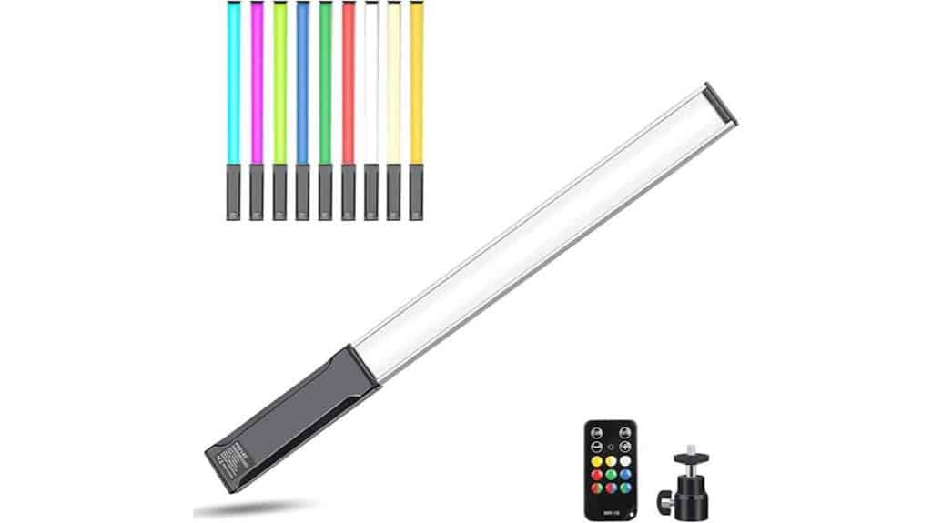 remote controlled rgb light wand