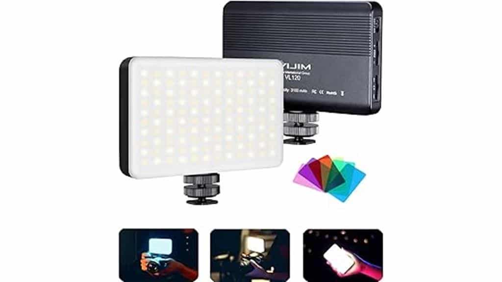 vl120 led light dslr